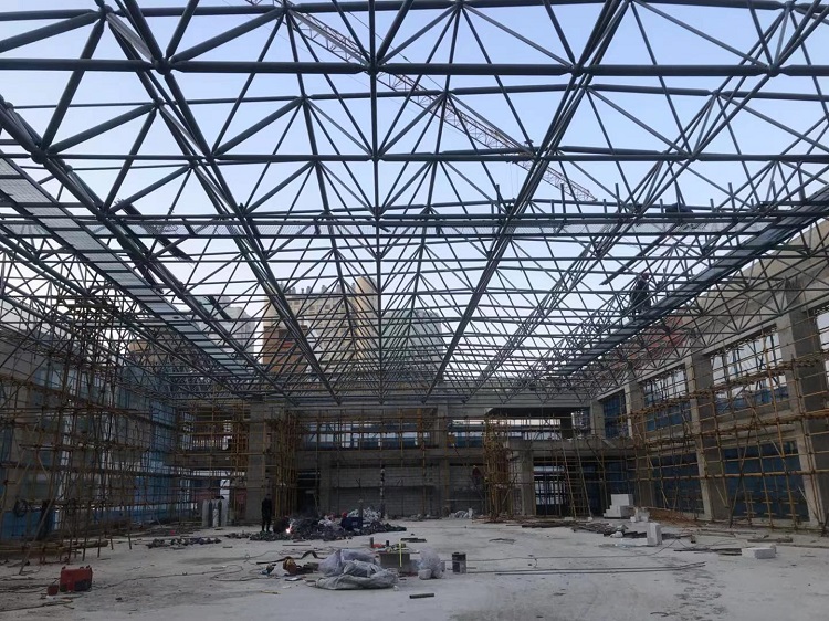 大冶第一附属小学体育馆网架