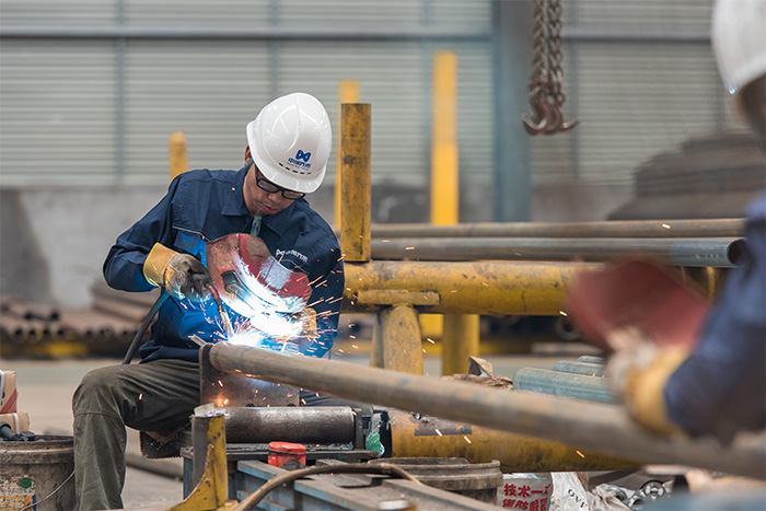 大冶网架焊接车间